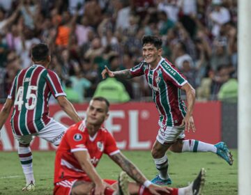 Com três gols de Cano, Fluminense goleia River Plate na Libertadores