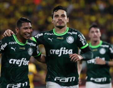 Veiga e Gómez garantem vitória do Palmeiras na Libertadores