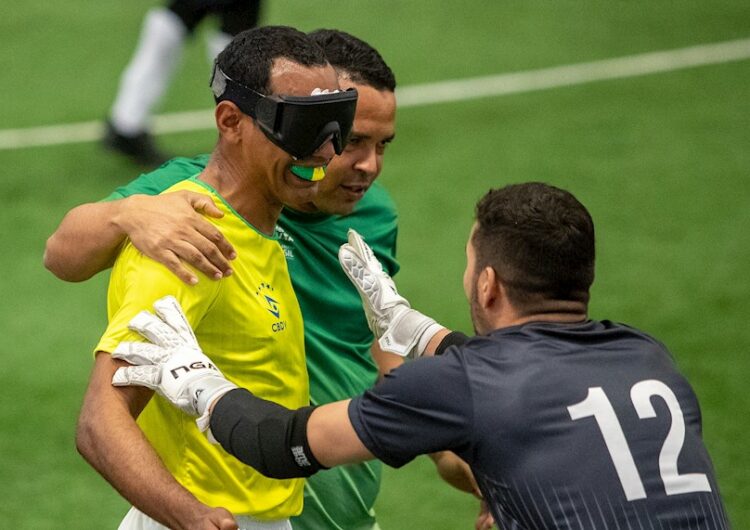 Seleção Brasileira é convocada para Grand Prix de futebol de cegos