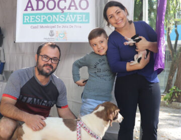 Canil Municipal promove evento de adoção responsável e vacinação antirrábica neste sábado, 24, no Parque Halfeld