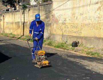 São Mateus e outros 24 bairros são atendidos pela operação tapa-buracos em quatro dias