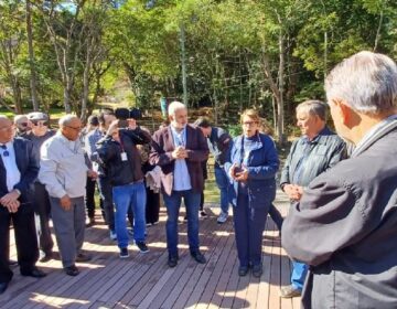 Prefeita e reitor da UFJF recepcionam comitiva empresarial no Jardim Botânico