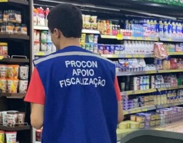 Procon apreendeu mais de 280 quilos de alimentos impróprios para o consumo no último mês