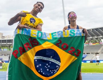 Acreana vence os 100m em prova com pódio duplo brasileiro nesta quinta-feira, 13, no Mundial de Paris