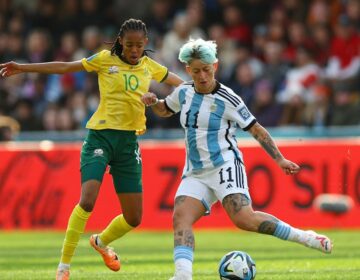 Copa feminina: Argentina e África do Sul empatam em jogo movimentado