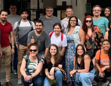 Visita em Pub encerra etapa de agosto do projeto “Caminhando pela História”