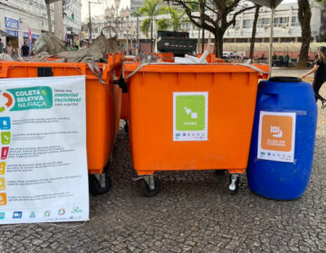 Praça da Estação recebe “Coleta Seletiva na Praça” nesta quinta, 26