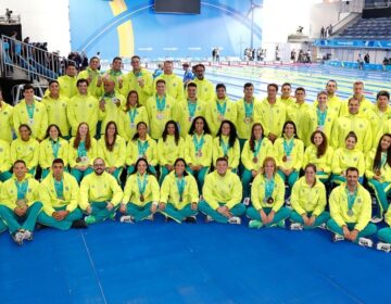 Natação brasileira encerra Pan-Americano de Santiago com 25 medalhas