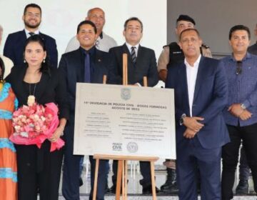 Polícia Civil inaugura nova sede de delegacia em Águas Formosas