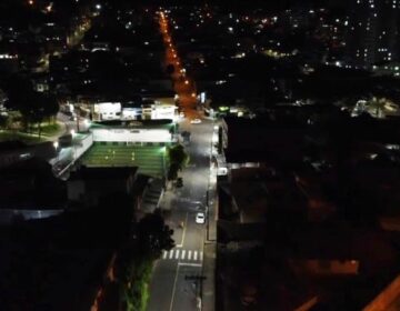 Brilha JF: Implantação de luminárias LED avança no bairro Bandeirantes