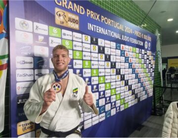 Judô: Brasil abre ano olímpico com bronze e prata em GP de Portugal