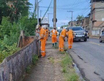 Programa Boniteza alcança 11 bairros com operação de capina na última semana