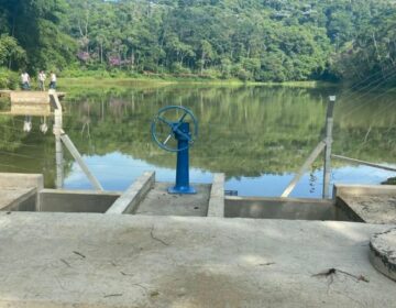 Prefeitura conclui a obra do novo vertedouro no Parque da Lajinha