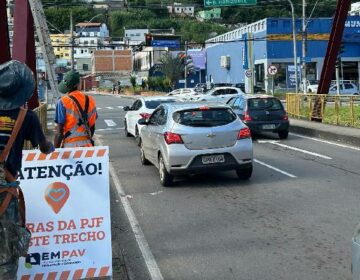 Prefeitura entra na reta final da revitalização da ponte Nelson Silva, no Costa Carvalho