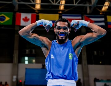 Luiz Oliveira vence na 1ª luta do Brasil no Pré-Olímpico de Boxe