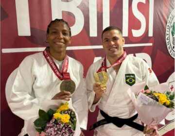 Rafaela Silva e Willian Lima abrem com bronze o GP de Judô na Geórgia