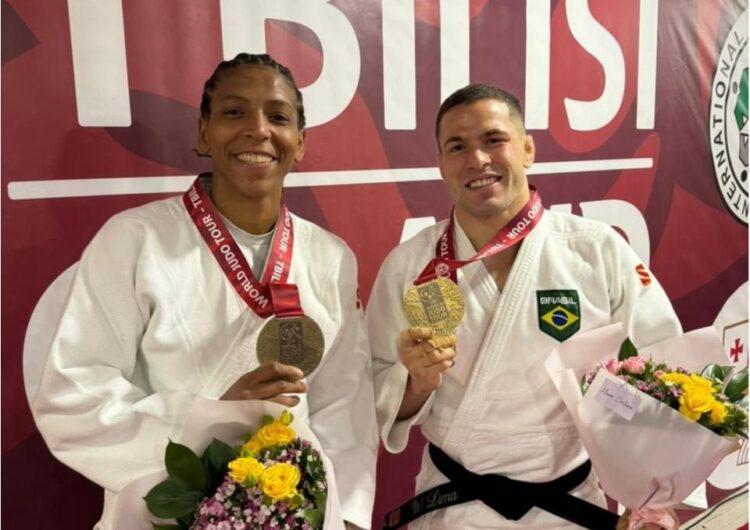 Rafaela Silva e Willian Lima abrem com bronze o GP de Judô na Geórgia