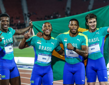 Mundial de revezamento: Brasil busca vaga olímpica neste fim de semana