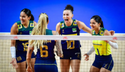 Invicto, Brasil atropela Bulgária na Liga das Nações Feminina de…