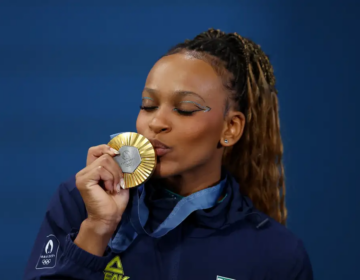 Rebeca Andrade será homenageada com a Medalha Tiradentes, no Rio