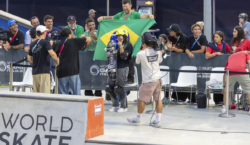 Raicca Ventura conquista Mundial de skate park na Itália