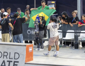 Raicca Ventura conquista Mundial de skate park na Itália