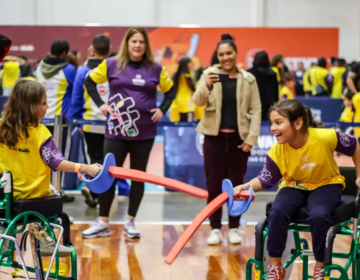 Festival Paralímpico oferece vivência esportiva a crianças