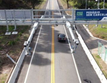 Primeiro pedágio sem cancela free flow de Minas registra menor inadimplência entre rodovias concessionadas do país