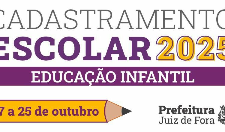 Cadastro escolar para Educação Infantil na Rede Municipal começa dia 7 de outubro