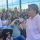 Prefeita Margarida Salomão inaugura quadra poliesportiva da E.M. Amélia Mascarenhas