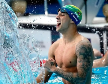 Guilherme Caribé é prata nos 100m livre no Mundial de piscina curta