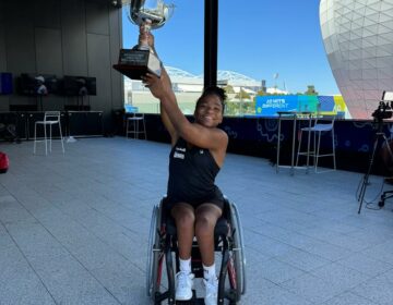 Vitória Miranda, atleta patrocinada pela Copasa, é campeã do Australian Open