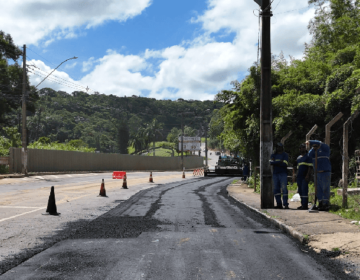 Asfalto novo: Empav inicia recapeamento da avenida Juiz de Fora