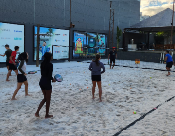 JF Esporte e Cidadania realiza oficina de Beach Tennis nesta sexta (16)