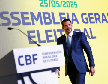 Candidato único, Samir Xaud é eleito presidente da CBF