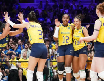 Liga das Nações: Brasil derrota EUA e mantém 100% de aproveitamento