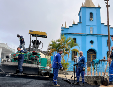Cuidado com a Zona Rural – Empav inicia pavimentação de vias no distrito de Humaitá de Minas
