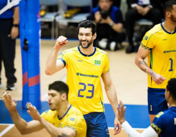 Brasil derrota Argentina e segue líder na Liga das Nações Masculina