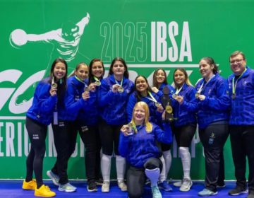 Brasil é campeão das Américas no goalball masculino e no feminino
