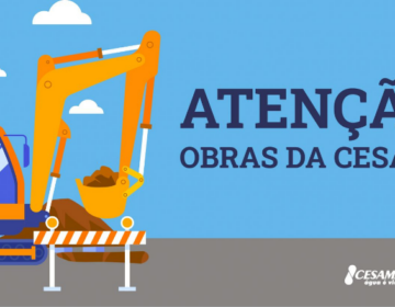 Cesama realiza interligação em estrutura do reservatório Grajaú nesta quarta-feira, 17