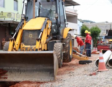 Cesama inicia nova etapa da instalação da rede tronco Pedra Bonita