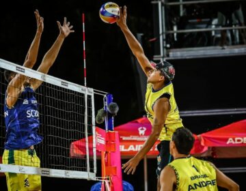 Duplas do Brasil estreiam com 6 vitórias no Mundial de Vôlei de Praia