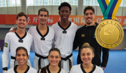 Brasil é tricampeão na Copa do Mundo por equipes de taekwondo na China