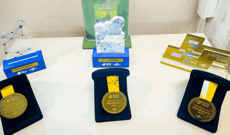 Sala do Empreendedor conquista o tricampeonato estadual com o Selo Ouro 2025