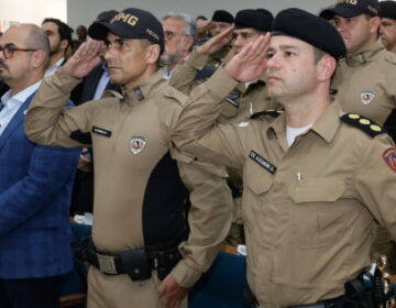 Governo de Minas acompanha passagem de comando da 14ª Região de Polícia Militar, em Curvelo