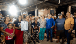 Prefeita inaugura obras de drenagem, asfaltamento e rede de água…