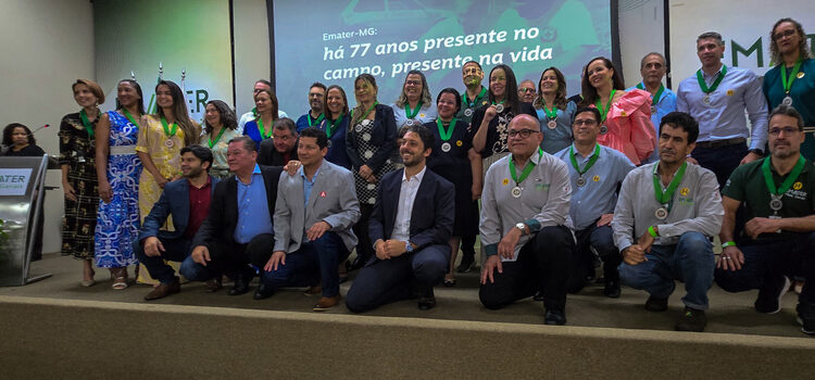 Novos investimentos e homenagens marcam os 77 anos da Emater-MG