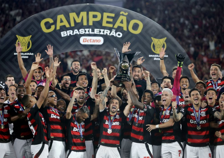 Ranking da CBF: Flamengo segue líder e Corinthians sobe para segundo