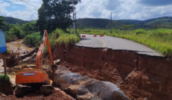 Prefeitura inicia obras de reconstrução da via no Acesso Norte