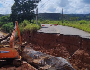 Prefeitura inicia obras de reconstrução da via no Acesso Norte